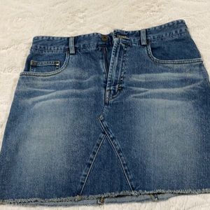 DKNY denim mini